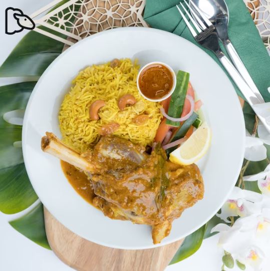 Nasi Arab with Lamb Shank