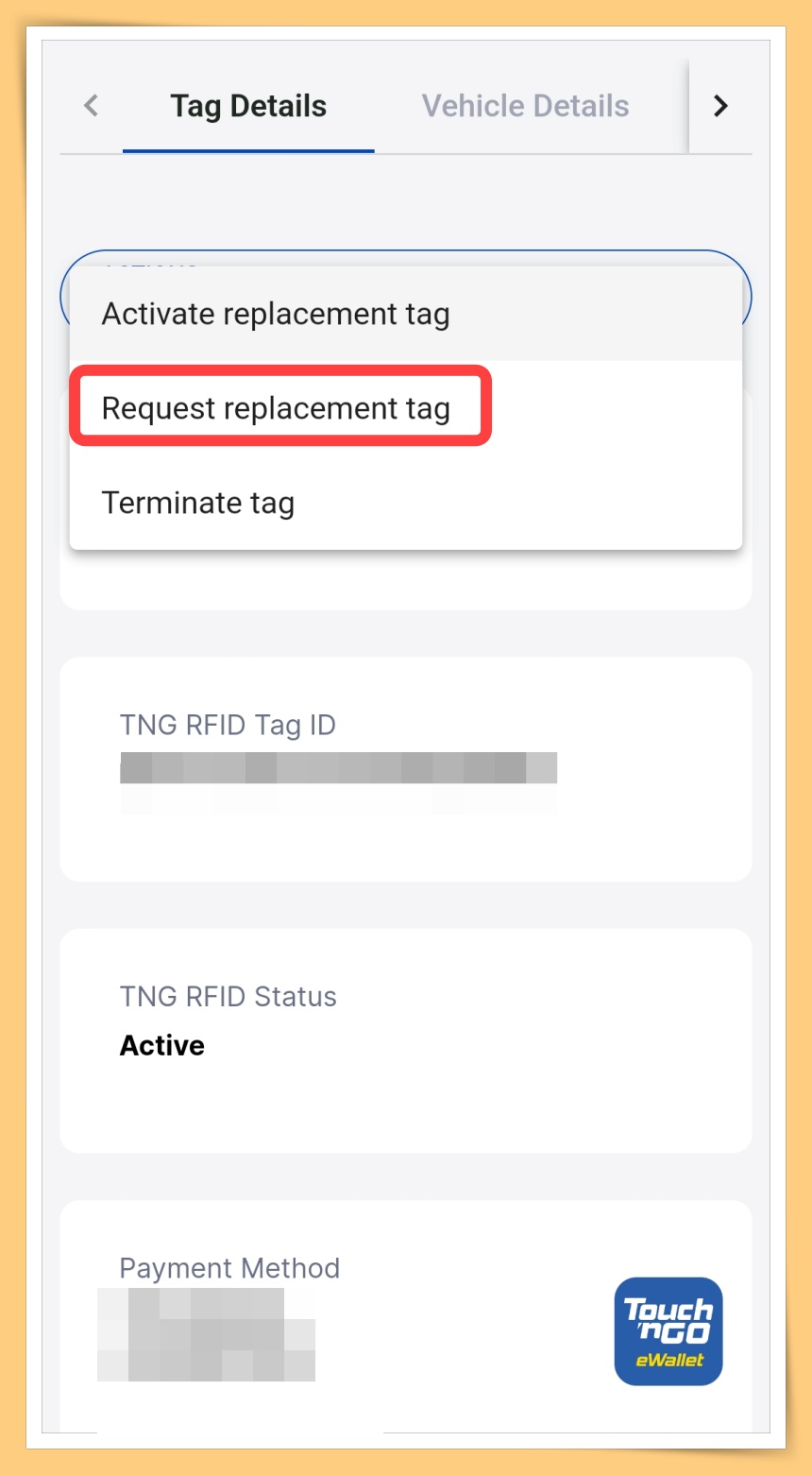 Replacement Tag