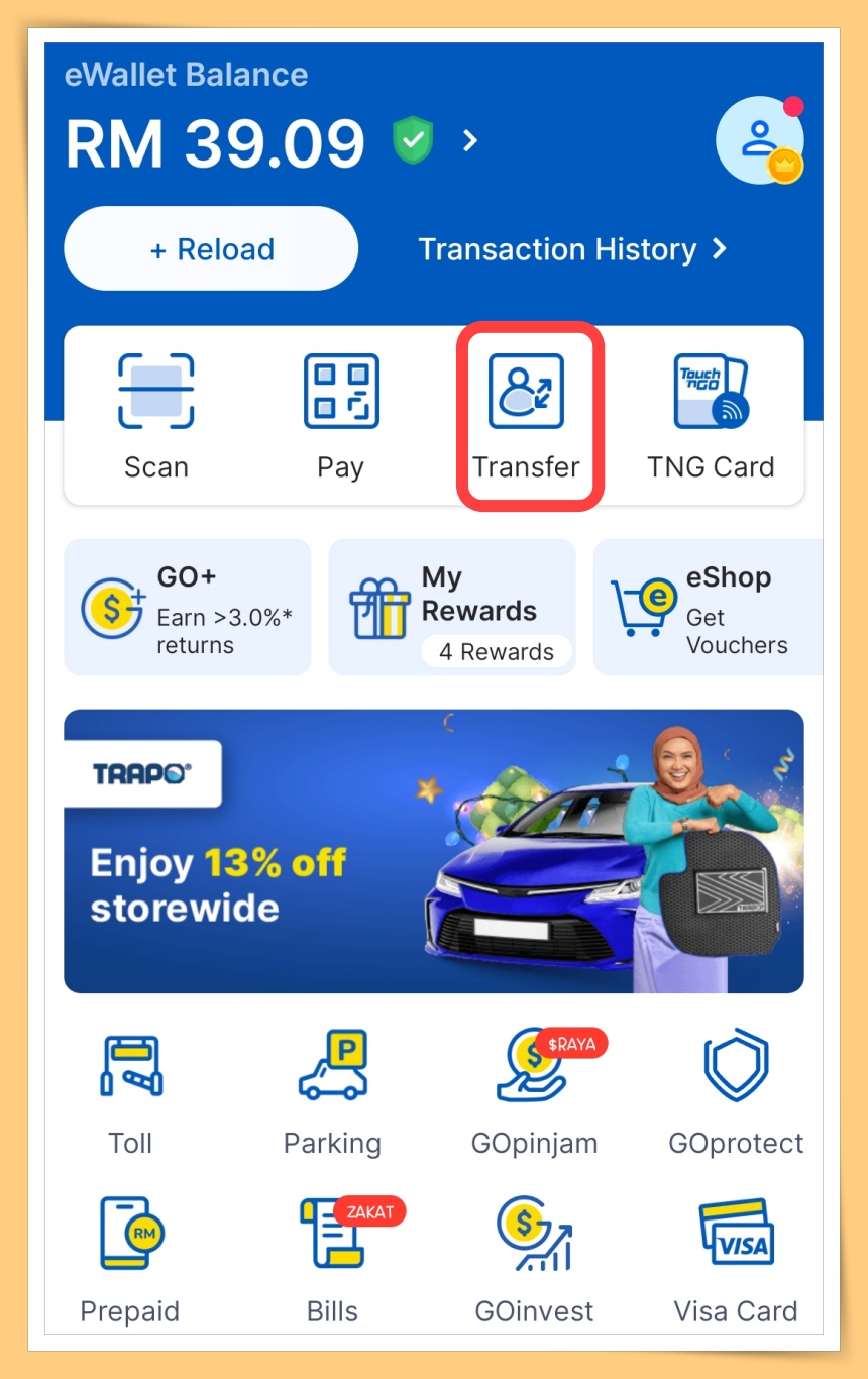 Click Transfer