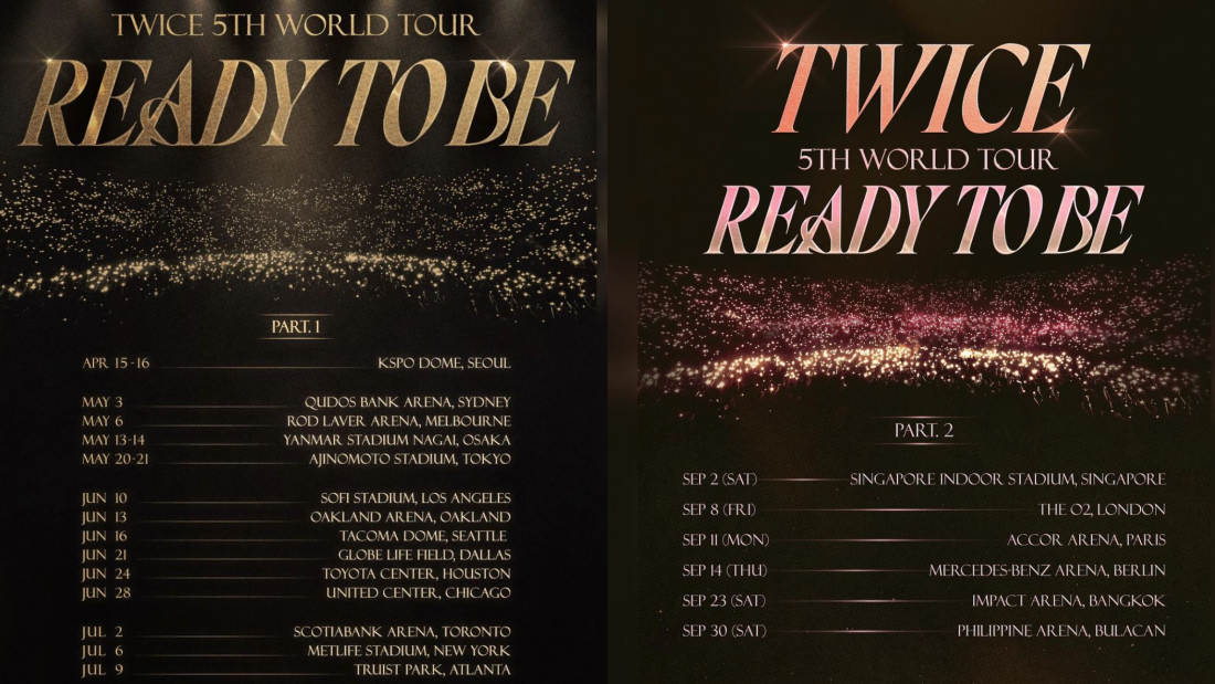 TWICE 官宣第二轮世界巡演