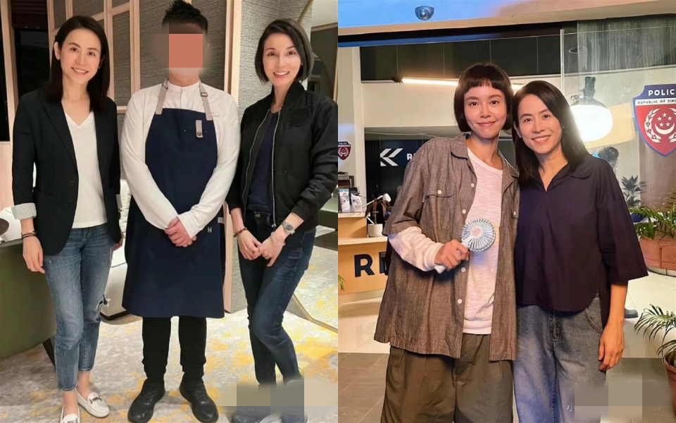 《寻秦记》宣萱、雪儿22年后再同框