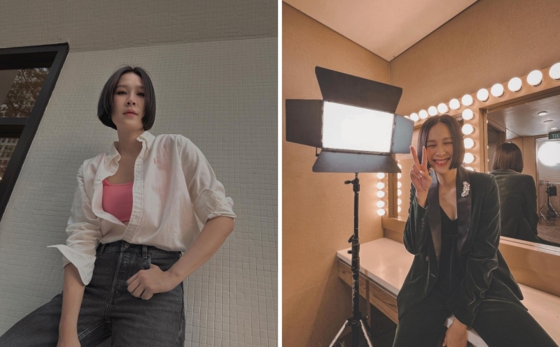 雅慧表示非常开心