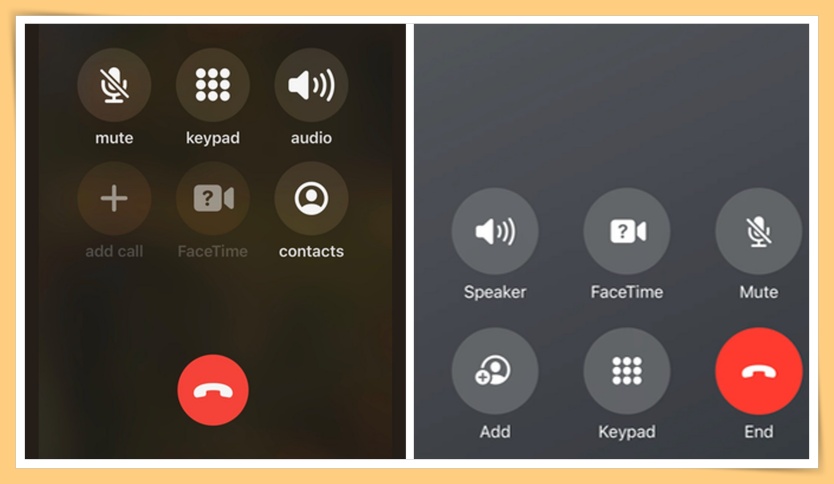 iOS 17 End Call Button Changes