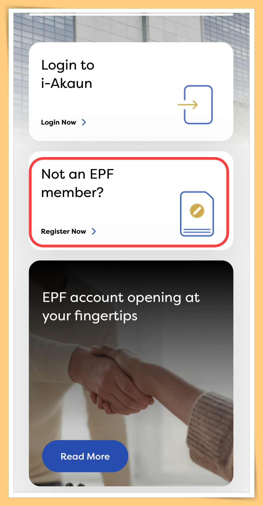 Not an EPF Member