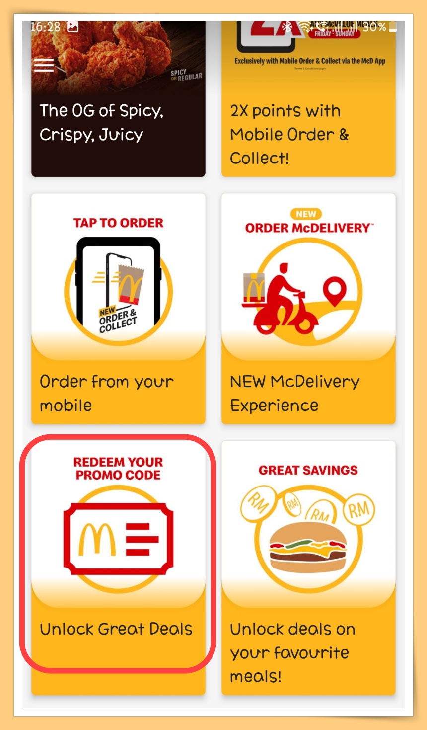 Mcdonalds App