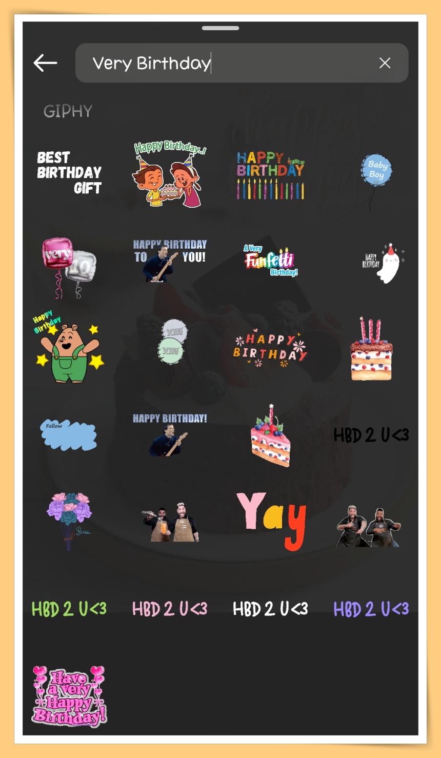 very birthday