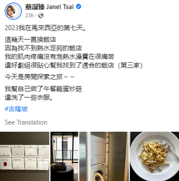 蔡淑臻大马拍剧