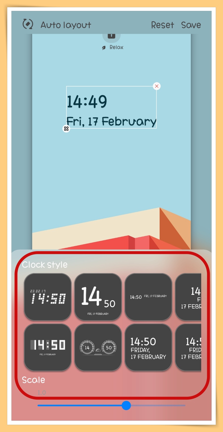 Choose Clock Style