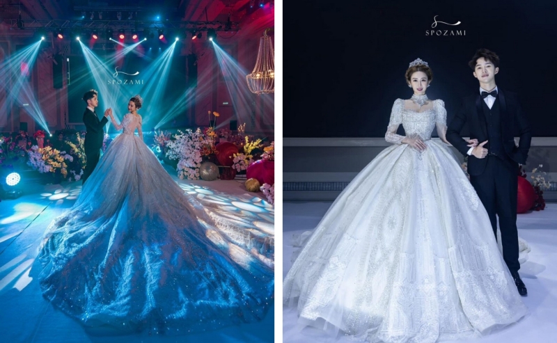 Diorlynn、达达婚纱照