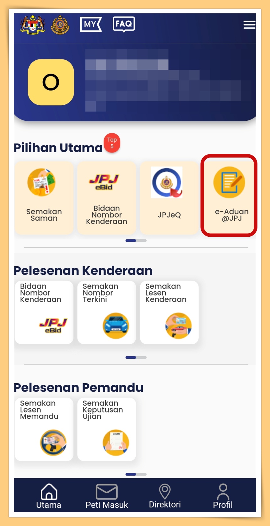 MyJPJ App  e Aduan