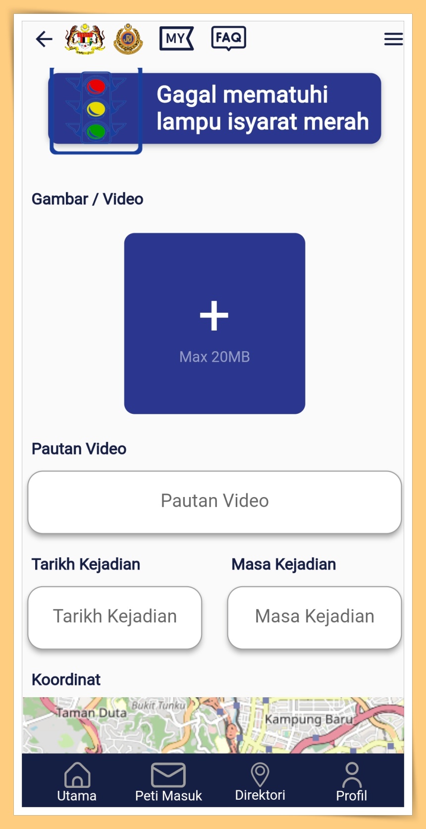 Fill In information