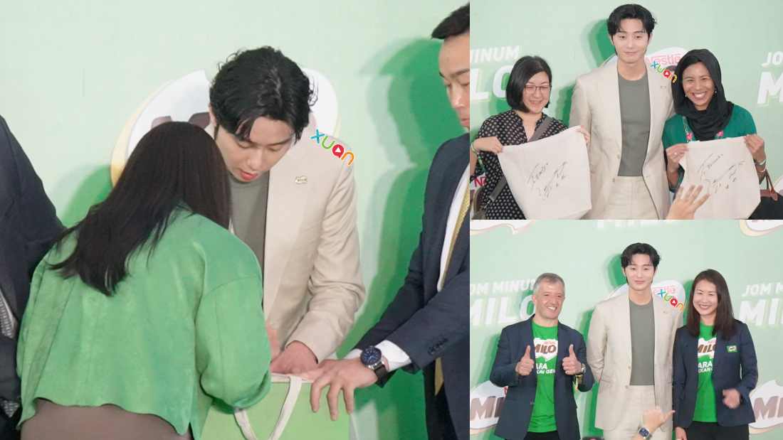 朴叙俊来马示范冲MILO