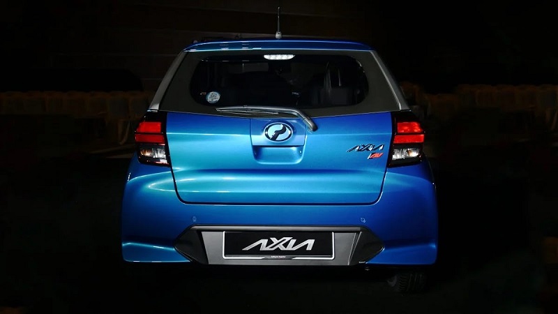 The New Perodua Axia Back