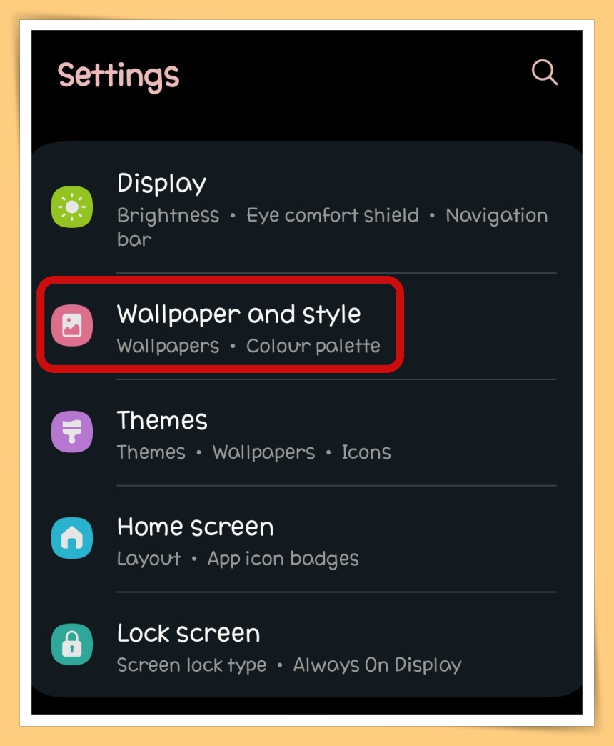 Wallpaper and style