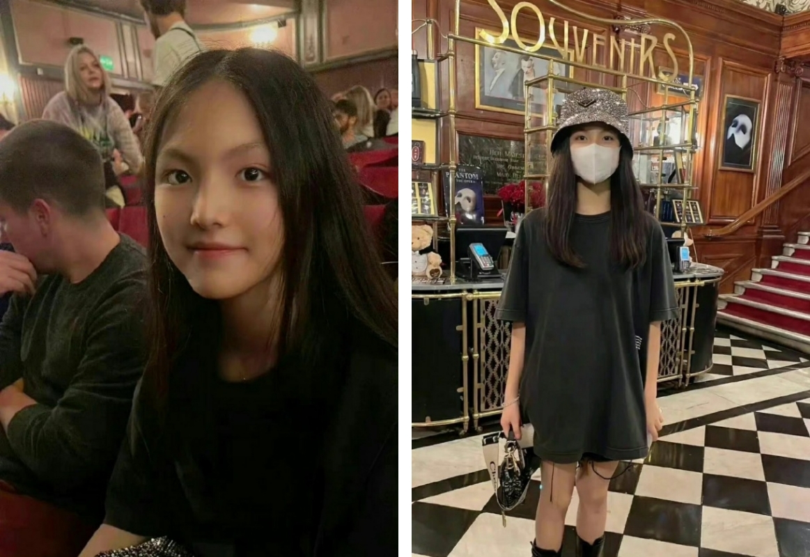 王诗龄瘦了