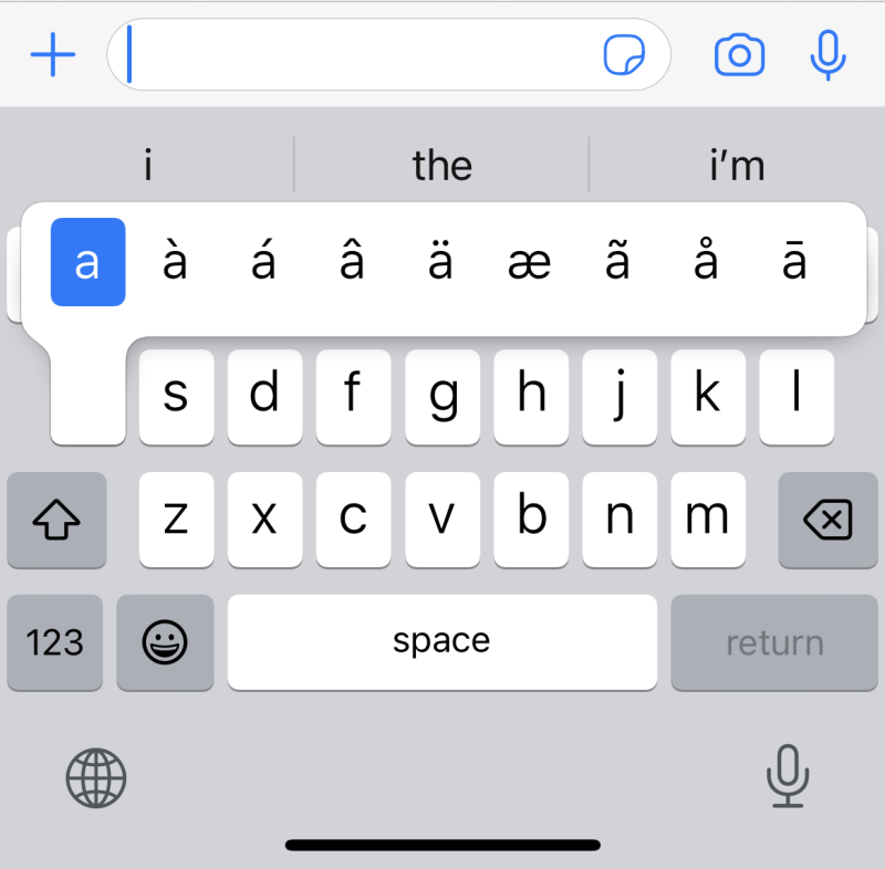 A
