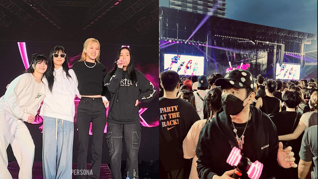 Angelababy追星BLACKPINK