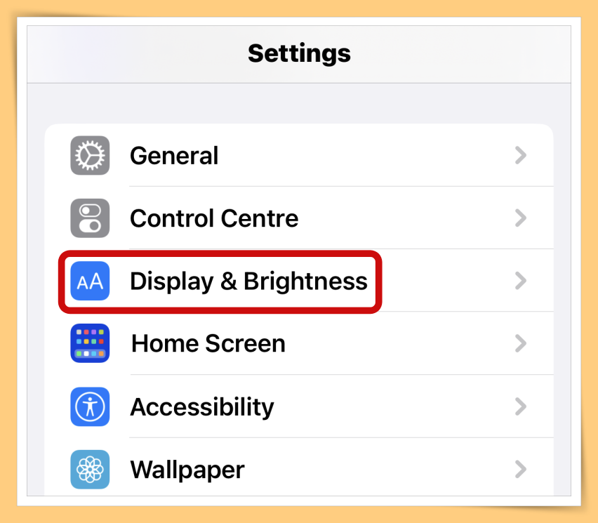 Display and Brightness