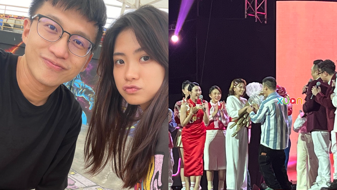 Jym庄靖毅向Catherine凯心求婚成功