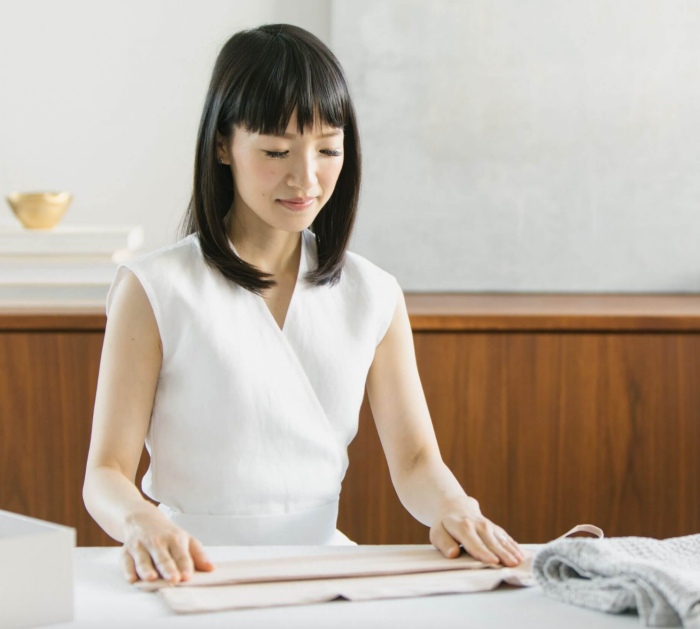 Marie Kondo因为照顾三个孩子，家中整理也不再排第一