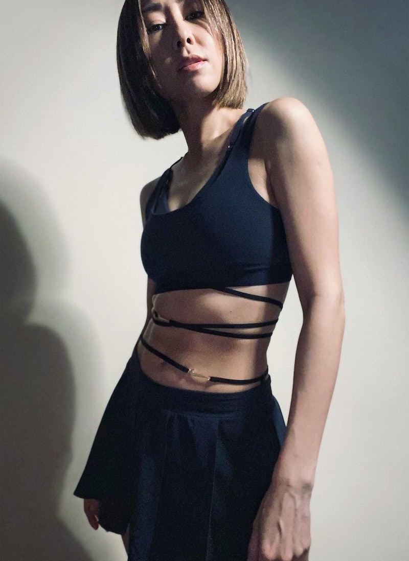 胡定欣线条美