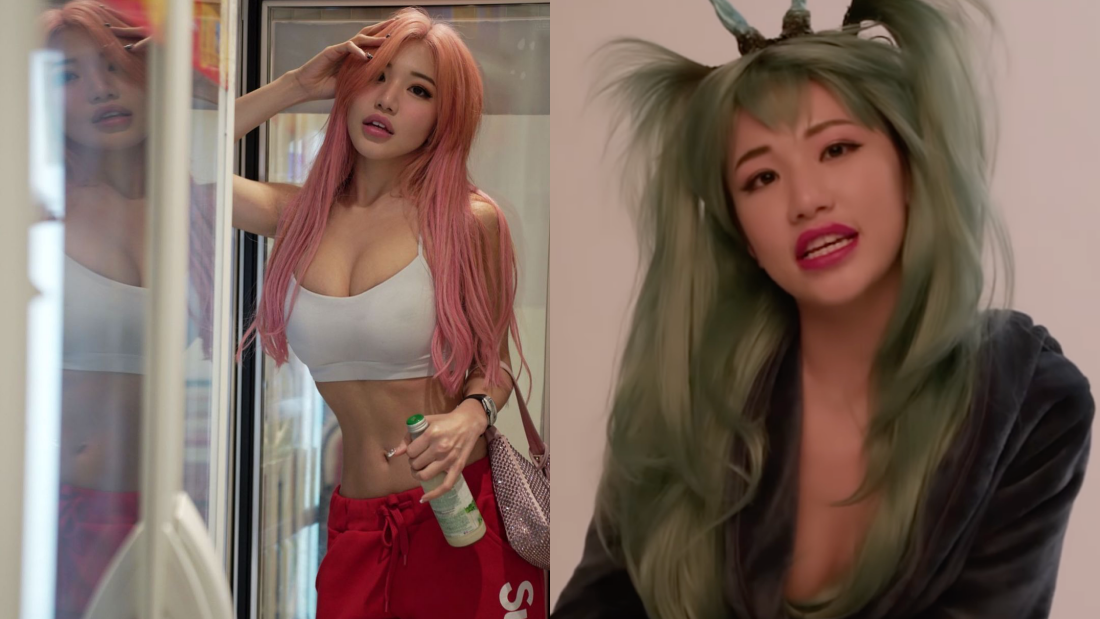 Ms PuiYi 再度把衣服“脱掉”