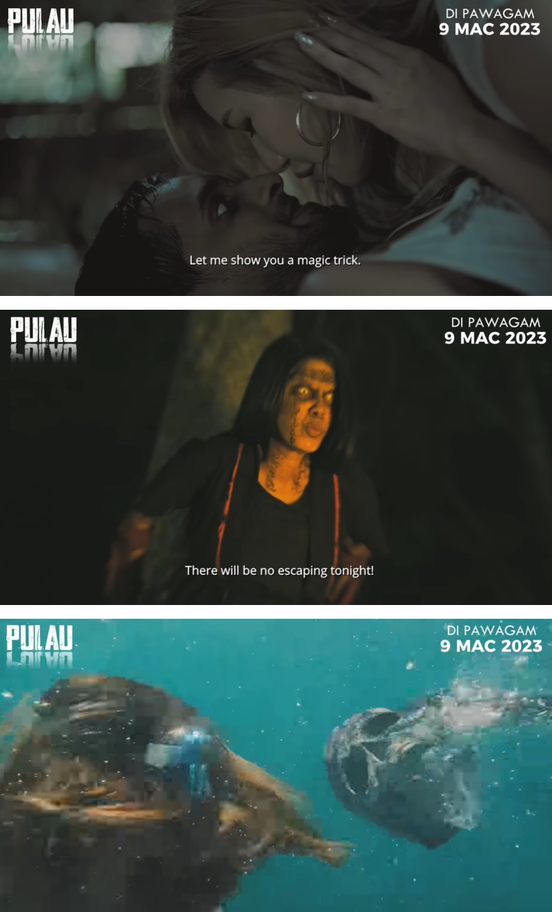 Pui Yi 拍恐怖片《Pulau》