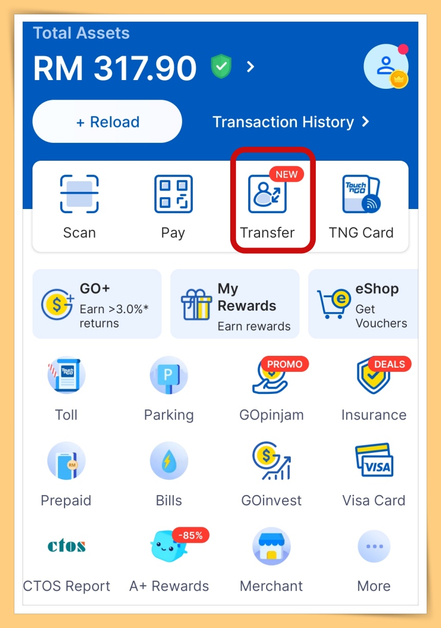 Click Transfer