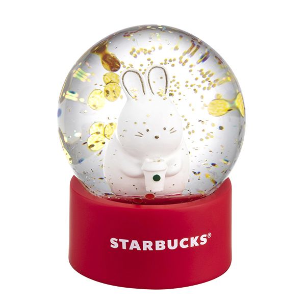 Starbucks兔年造景水晶球