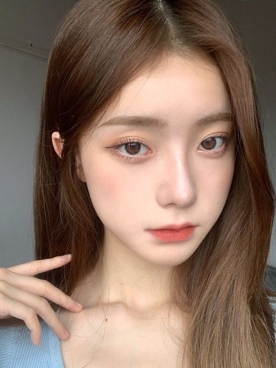 韩国女生的眉毛