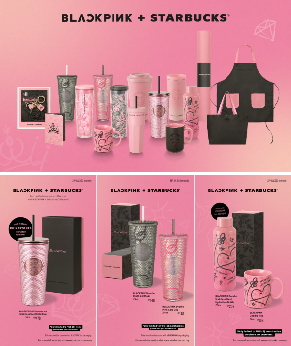 BLACKPINK+Starbucks