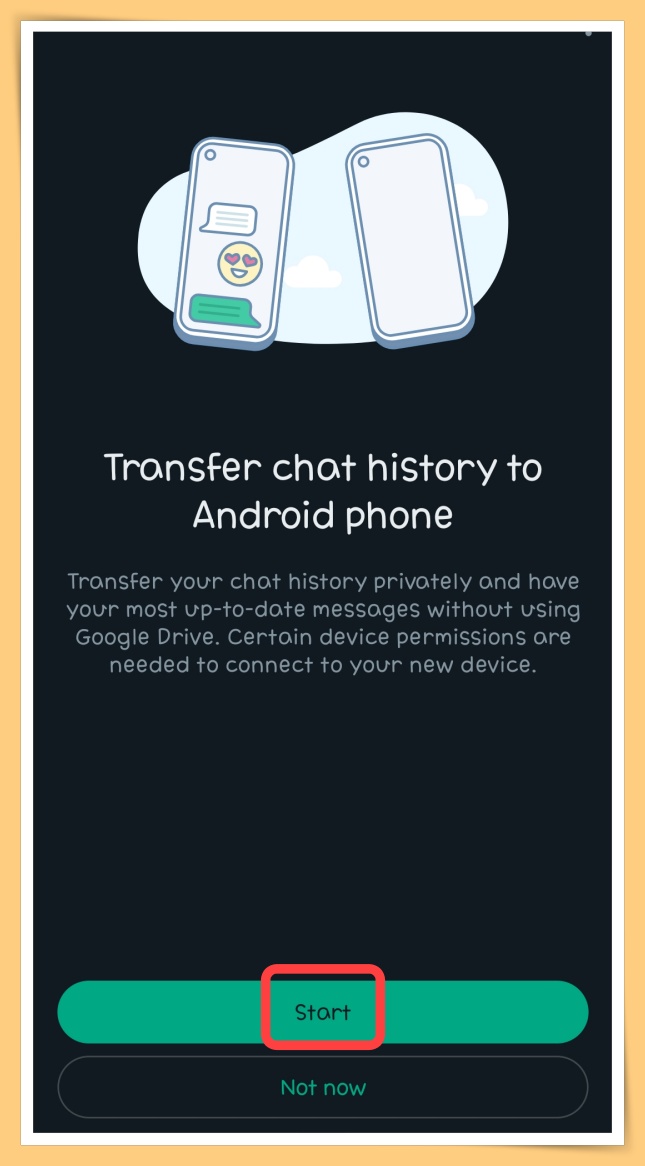 WhatsApp Transfer Chat History