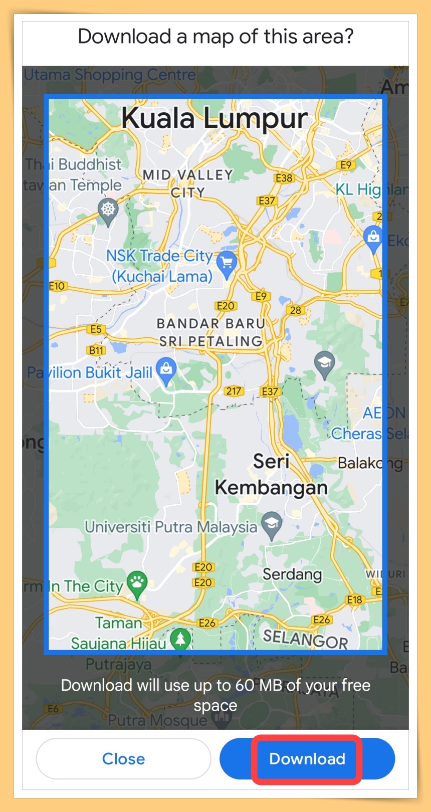 Download map