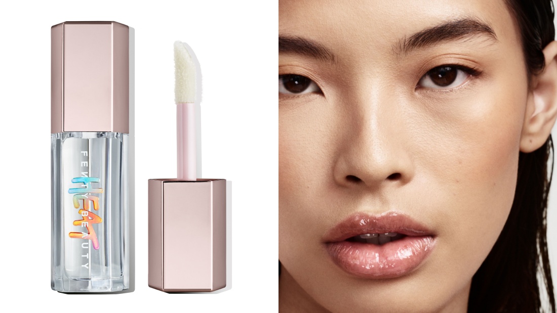 GLOSS BOMB HEAT UNIVERSAL LIP LUMINIZER + PLUMPER IN GLASS SLIPPER