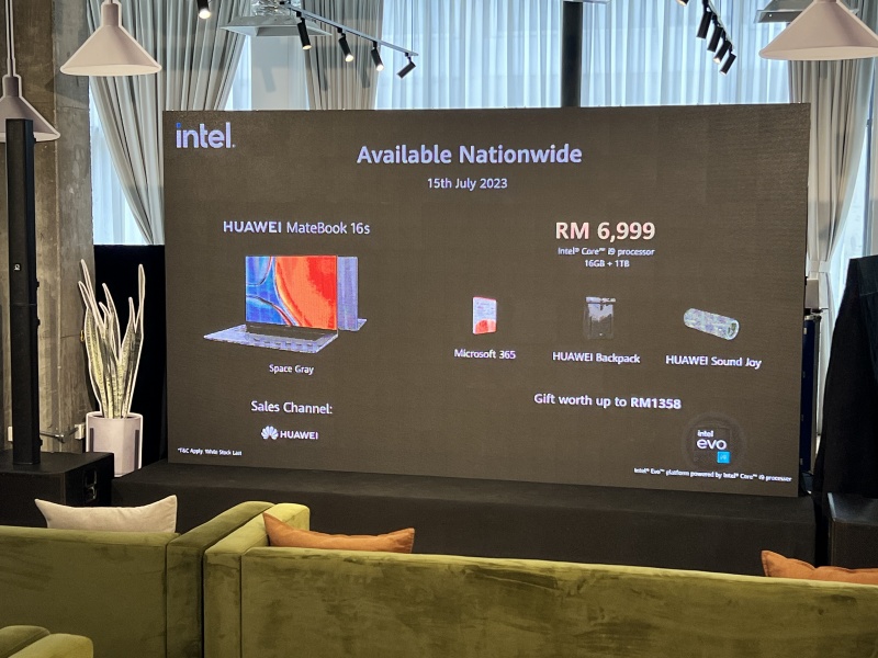 HUAWEI Matebook 16s Price