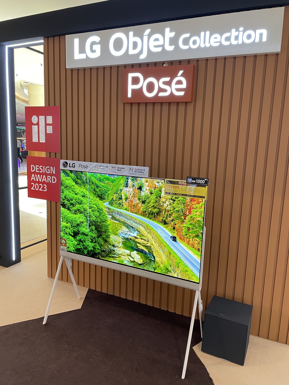 LG OLED Posé Objet Collection