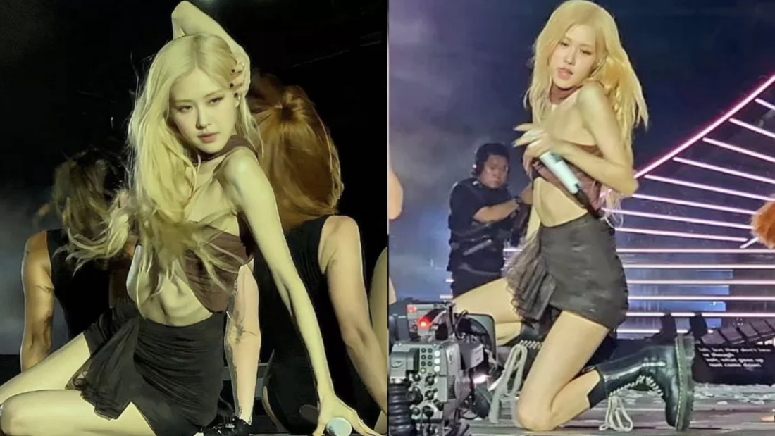 Rosé 肋骨凸出”超吓人
