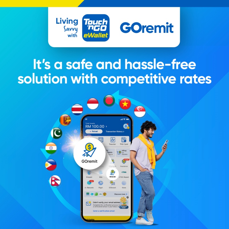 TNG eWallet GOremit