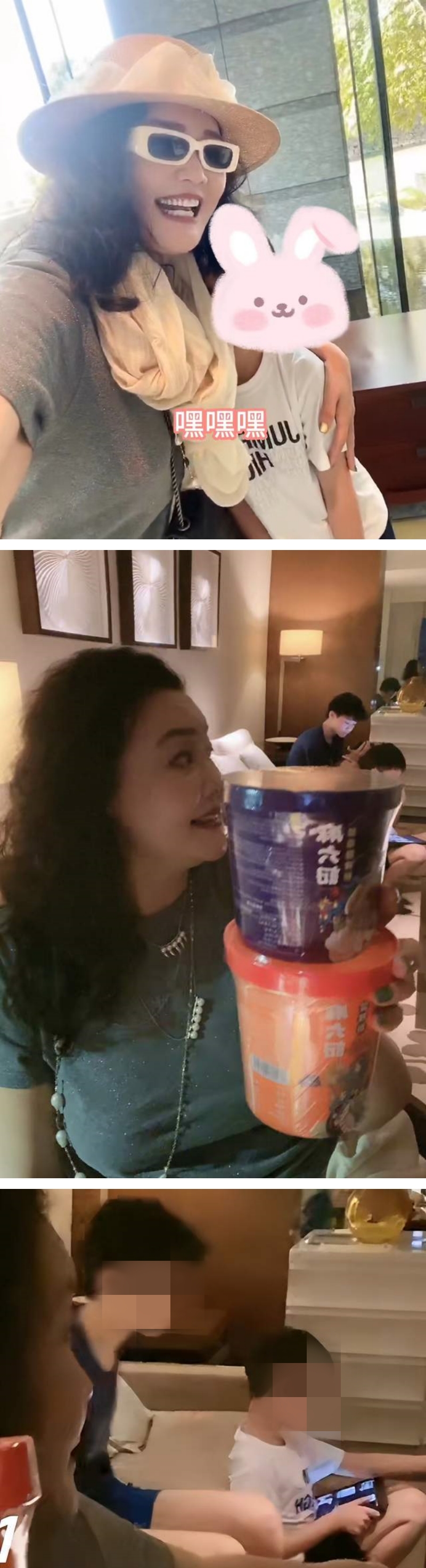 张兰被骂是吸血鬼!4年不见孙子一见面不忘直播带货