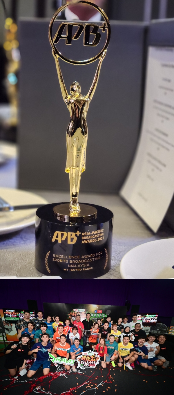 Astro荣获Asia-Pacific Broadcasting+ Awards 5项大奖