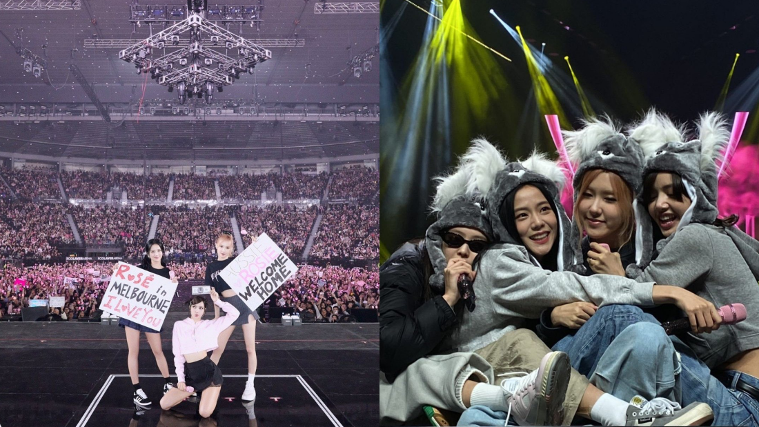 超狂歌迷“荧光人”造型”引起BLACKPINK注意