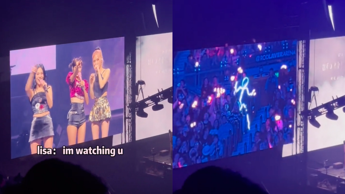 超狂歌迷“荧光人”造型”引起BLACKPINK注意