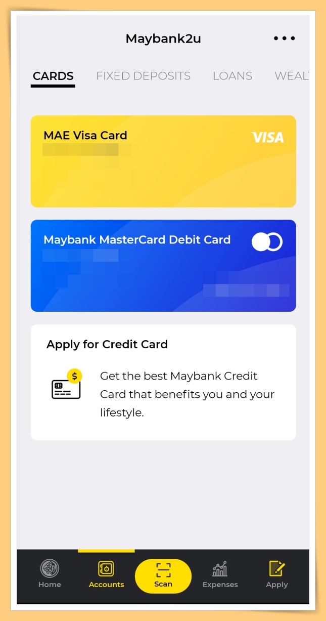 Choose Debit Card