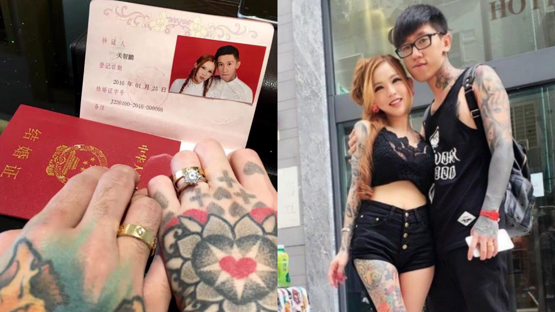 大马纹身师Kinki远嫁上海惨被老公家暴