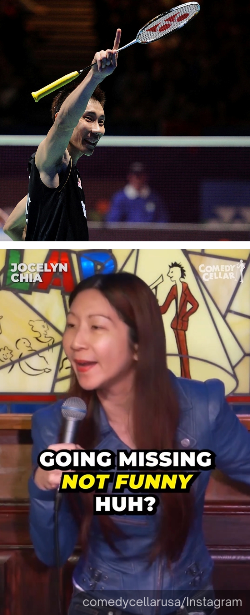 李宗伟批Jocelyn Chia“开低级玩笑”