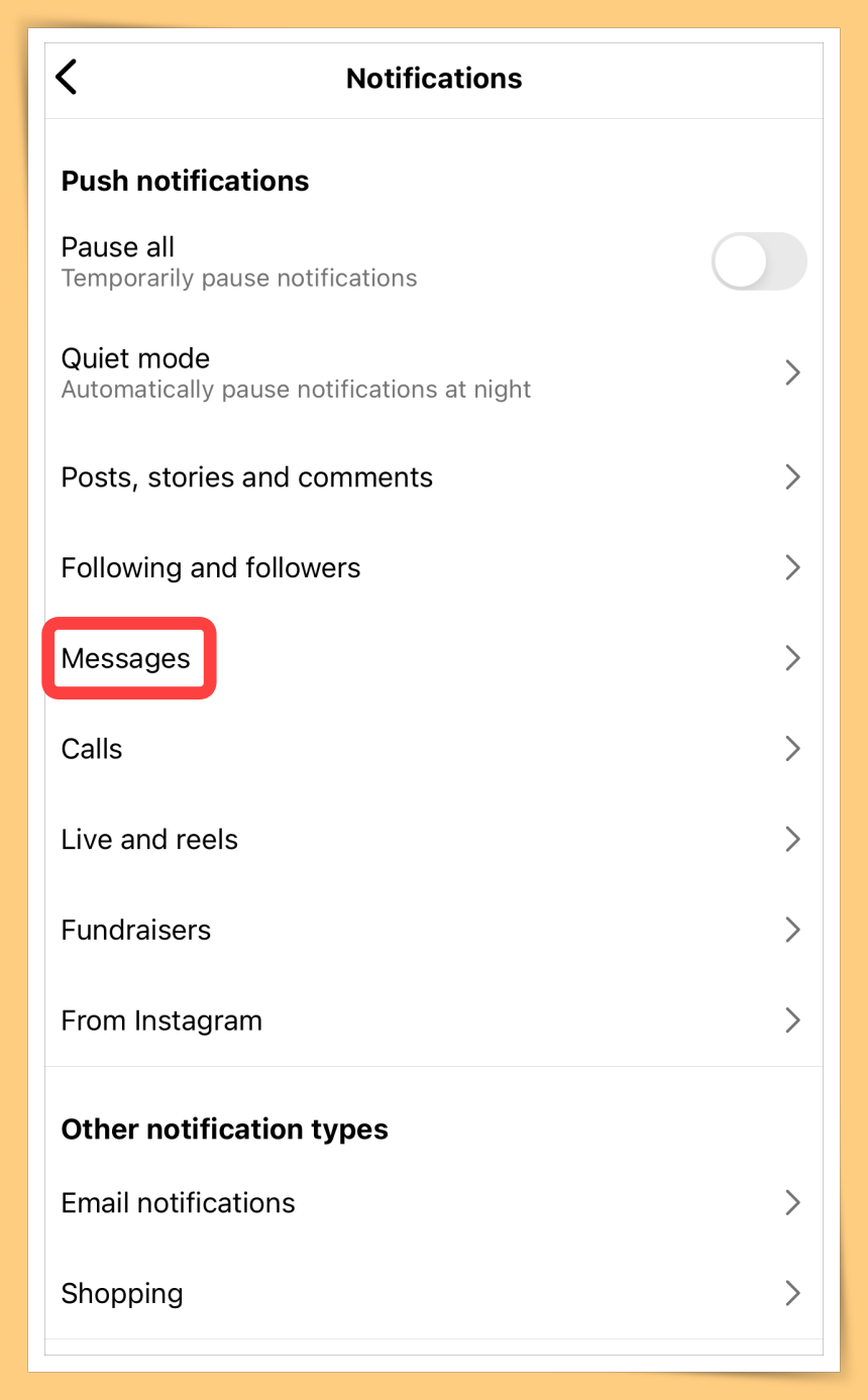 Messages