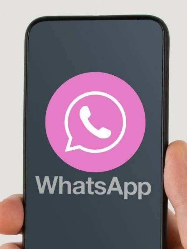 Pink WhatsApp