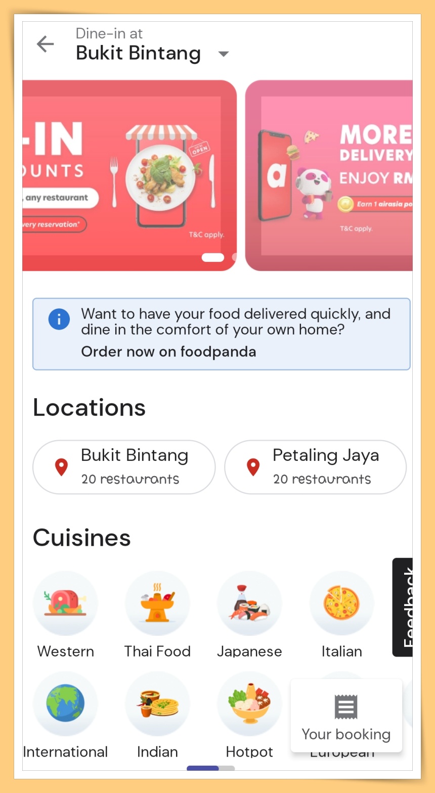 Choose Restaurant
