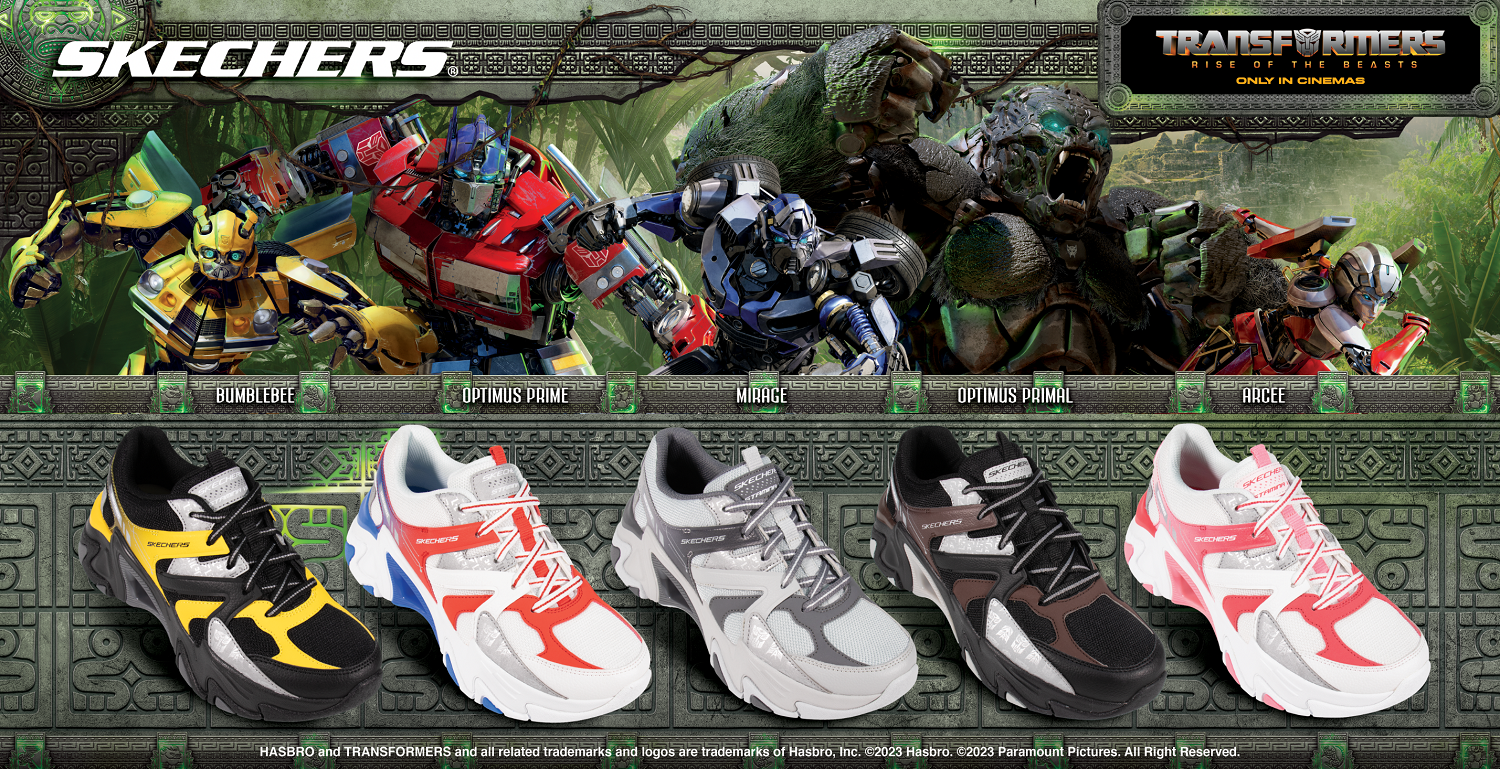 Skechers x Transformers