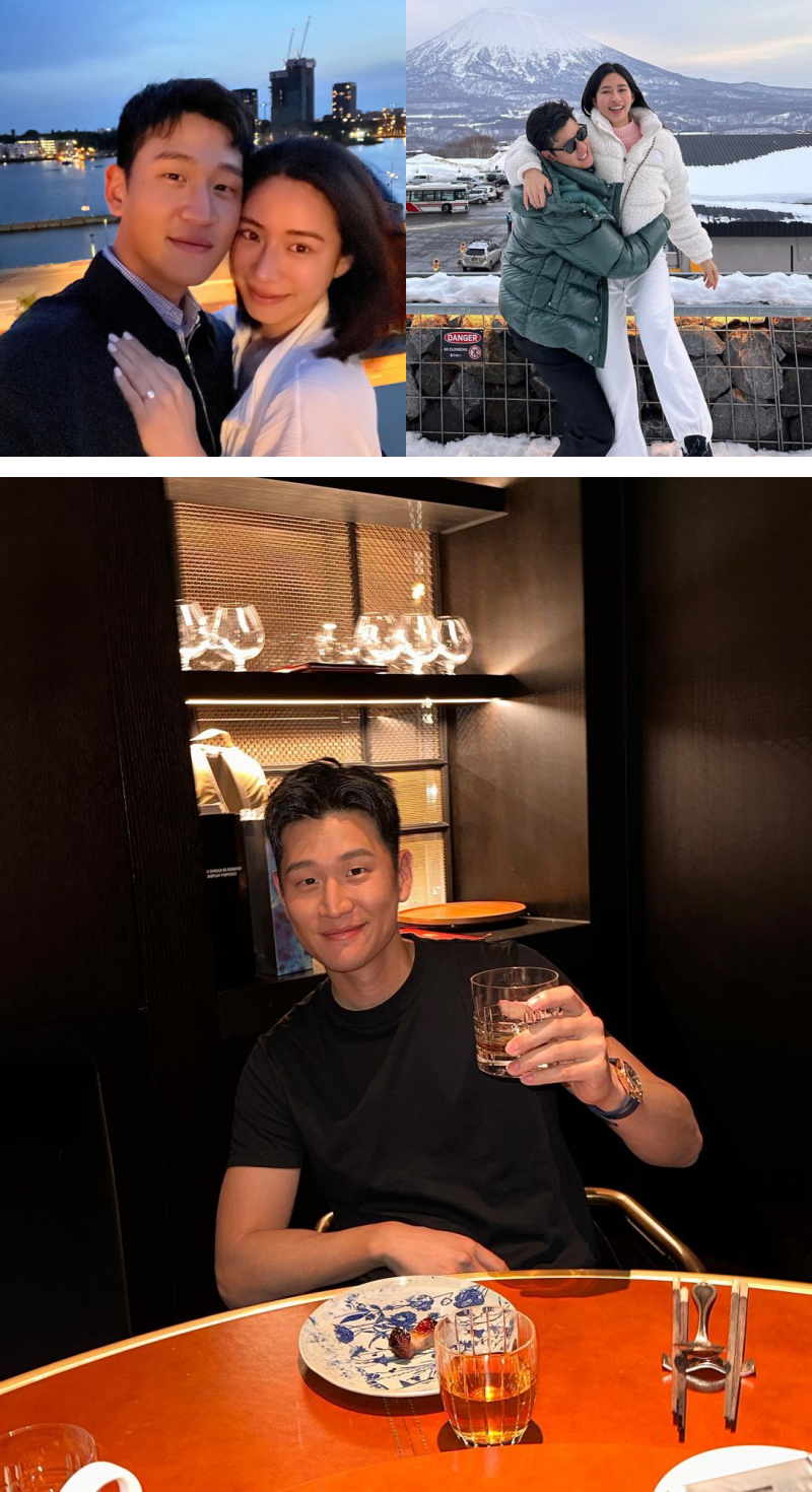 周兴哲首次一家三口过生日